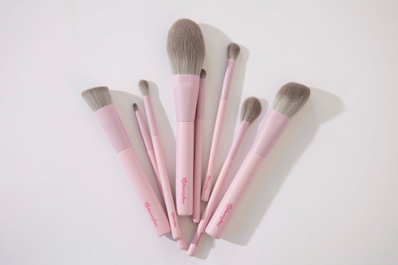 Sweet Pink Makeup Brush Set